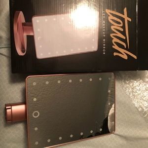 Touch LED makeup mirror